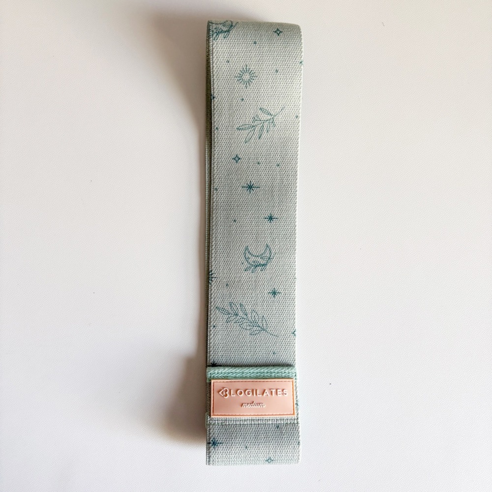 Blogilates Womens Celestial Print Medium Fabric Resistance Booty Band Size M